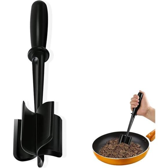 Meat Chopper, Hamburger Chopper, Potato Masher-Professional Multifunctional - Picture 1 of 8